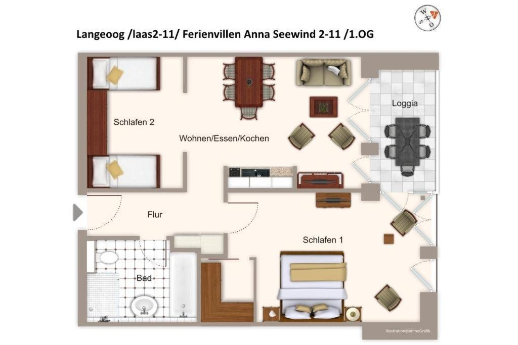 Apartmentvilla Anna See Apartmentvilla Anna See 2-11 لانغيوغ المظهر الخارجي الصورة